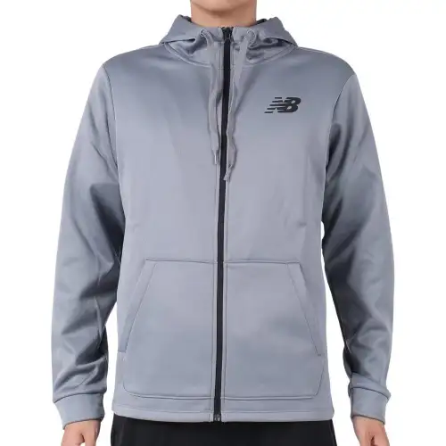 New Balance Jackets & Coats Men's Gray