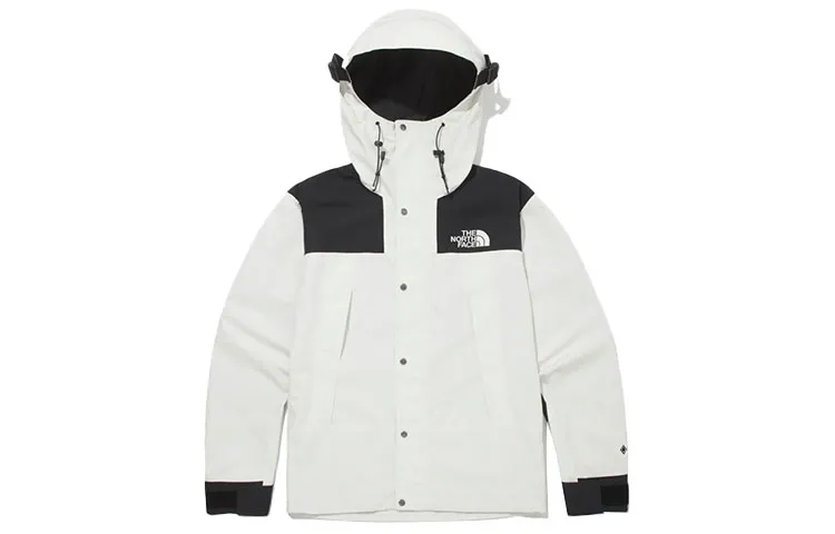 THE NORTH FACE Waterproof And Windproof Windbreaker Jacket Unisex White