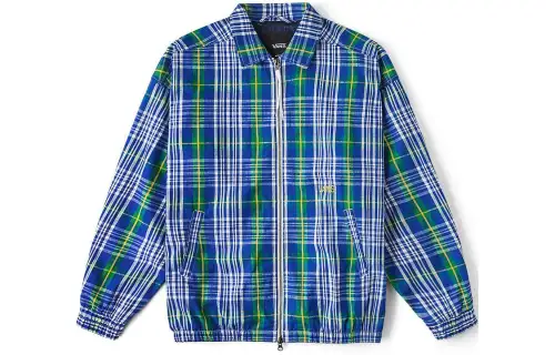 Vans Jackets & Coats Men's Blue Plaid