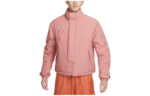 Jordan Jackets Men's Pink Stand Collar Thickened Other