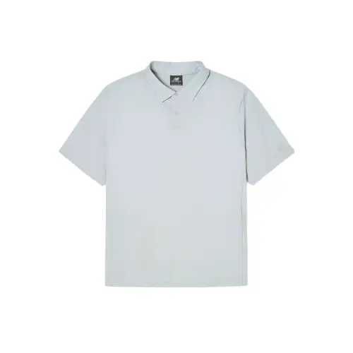 New Balance FROZENSTANDARD FIT Polo Shirt Men's 16 Light Gray