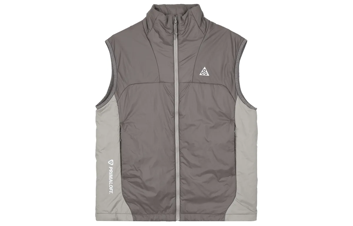 Nike ACG THERMA-FIT Vests Men's Umber Stand Collar Moderate Other