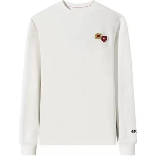 Anta Life Collection Knitwear Unisex Papyrus White