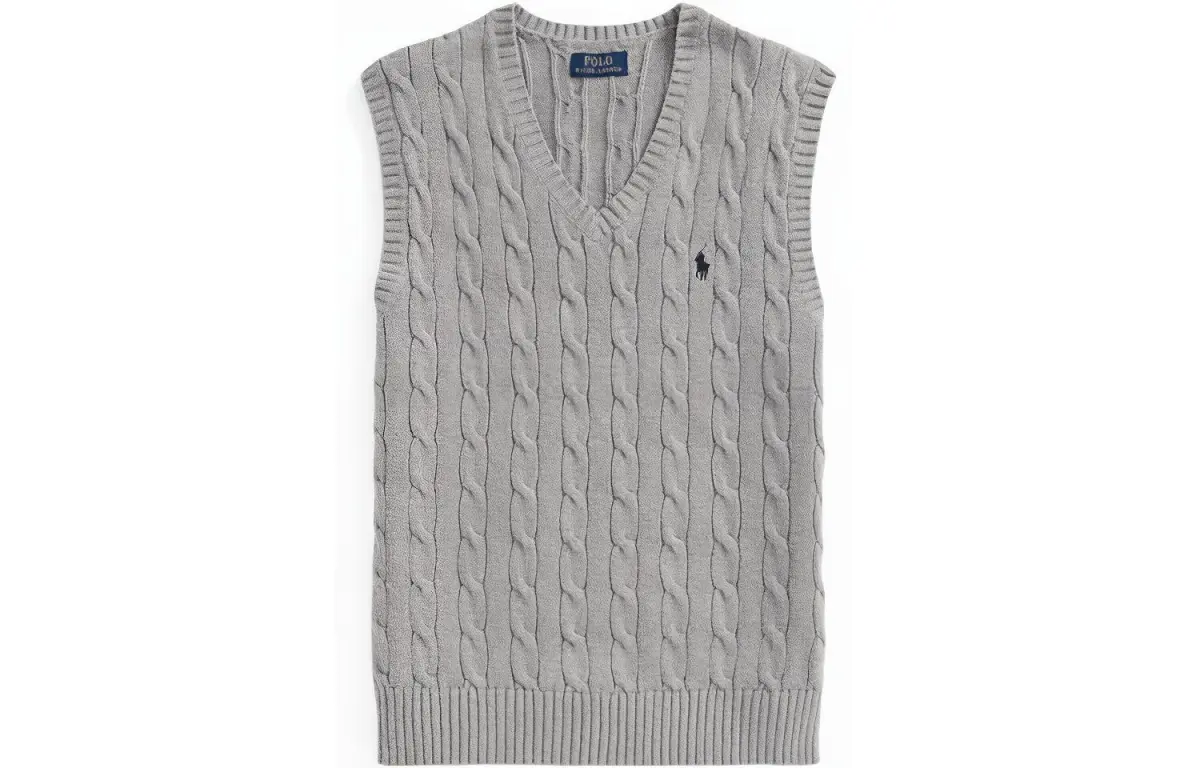 Polo Ralph Lauren SS22 Vest Standard Men's Warm Heather Gray