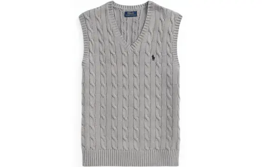 Polo Ralph Lauren SS22 Vest Standard Men's Warm Heather Gray