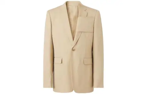 Burberry Business Suit Coat Men's Khaki