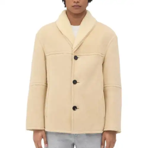 Bottega Veneta Jackets & Coats Men's Light Umber