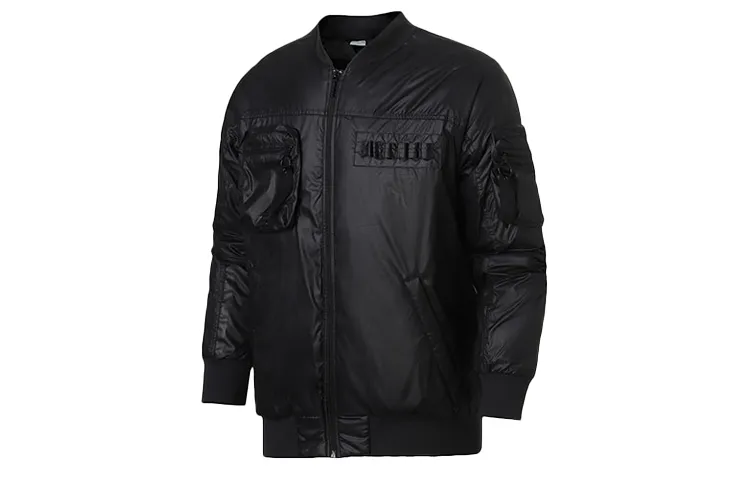 PUMA Down Jackets Men's Black Stand Collar Moderate Down Jacket
