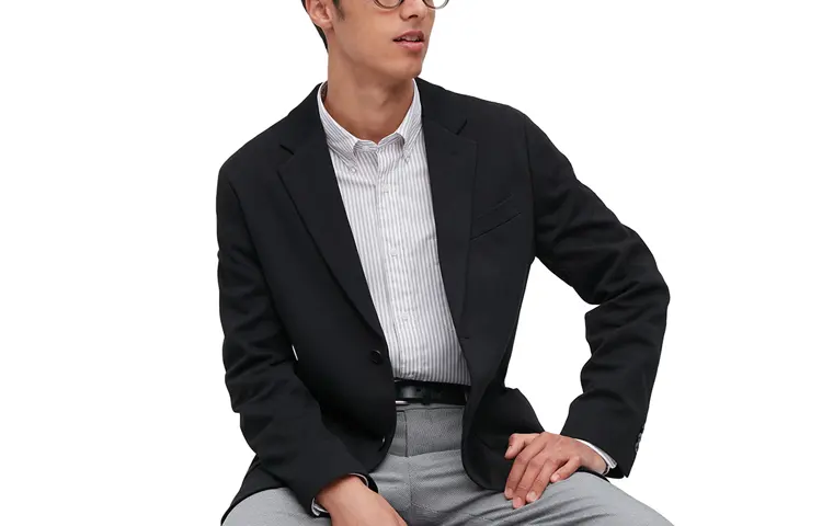 UNIQLO Business Suit Unisex Black