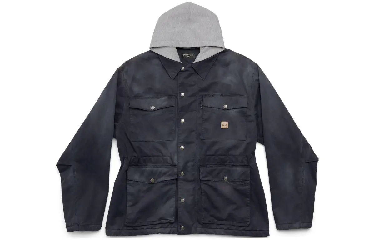 Balenciaga Double Layered Workwear Parka
