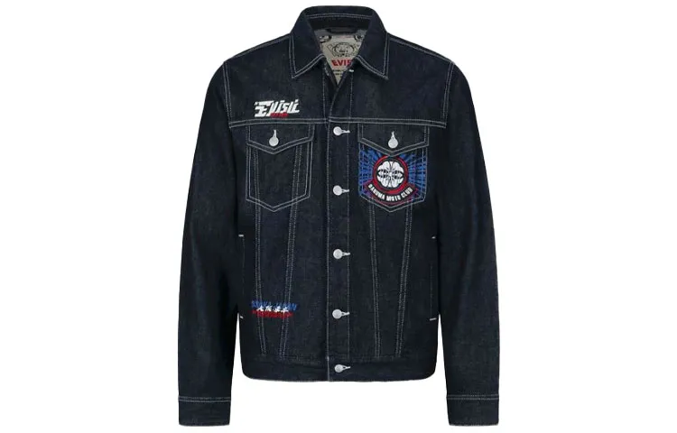 EVISU Denim Jacket Men's Denim Blue