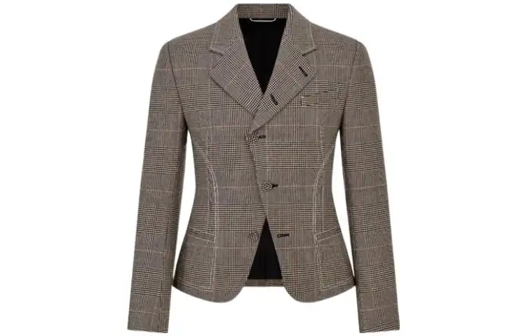 DIOR FW22 Business Suit Coat Men's Brown