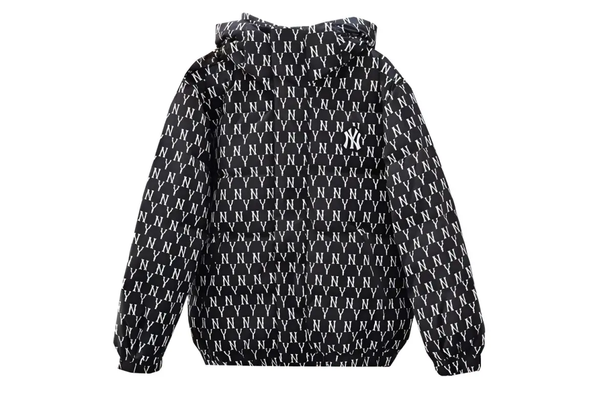 MLB Down Jackets Unisex Black Hooded (Non-detachable) Moderate