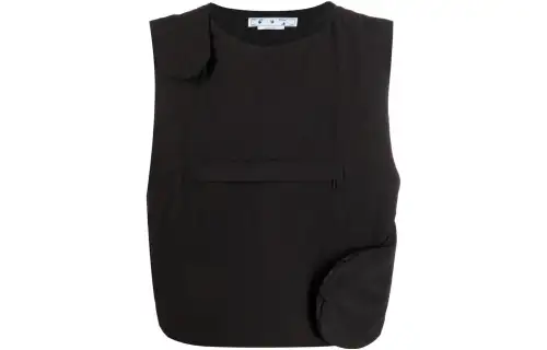 OFF WHITE Patch Peach Vest Strap