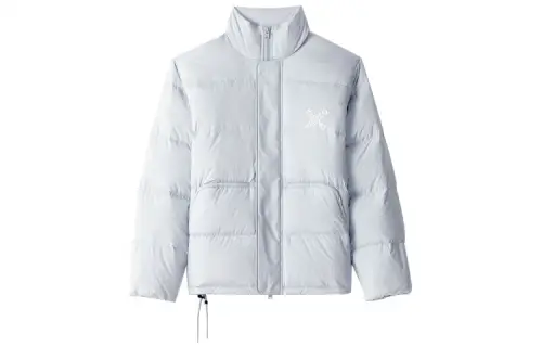 KENZO Down Jacket Men's Light Gray