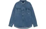 Li Ning Denim Jackets Men's Denim Blue Lapel Moderate Other
