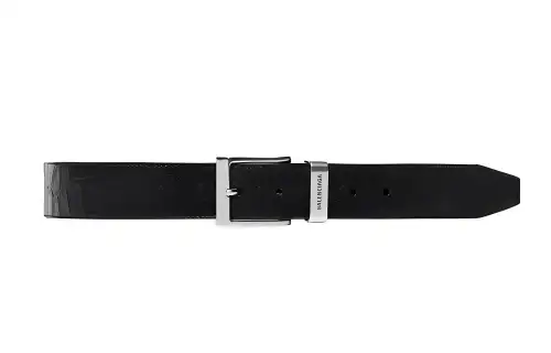 Balenciaga Leather Belts Men's Black