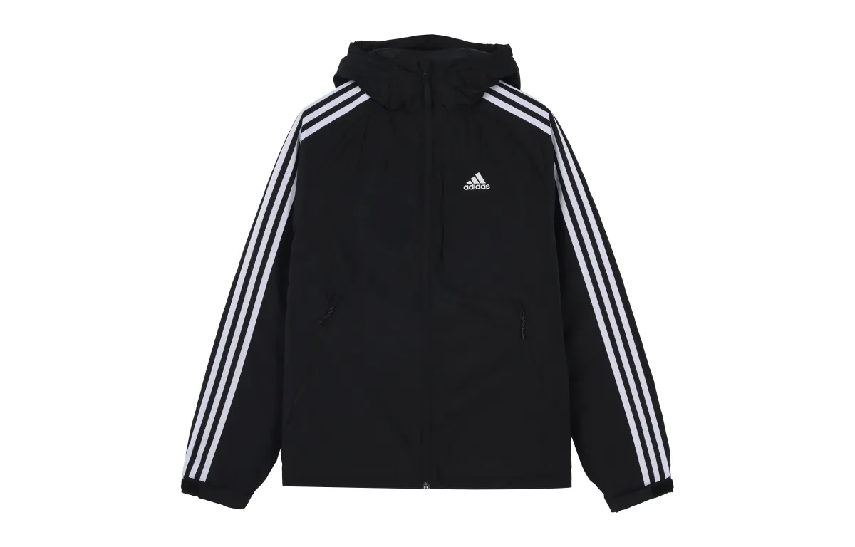 Adidas 3 Stripes Down Jacket Winter Men's Black