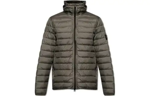 STONE ISLAND Hooded Puffer Jacket
