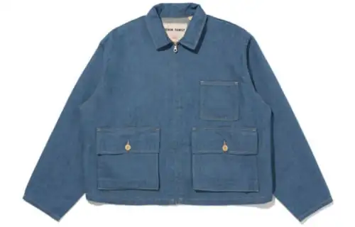 Levis Jackets Men's Dark Indigo Lapel Moderate Other