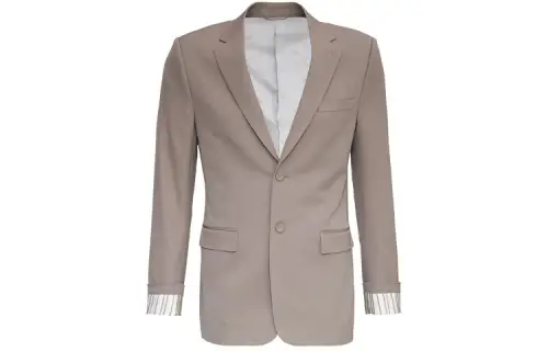 DIOR Quarterly New Products Business Suits Men's Light Umber Lapel Moderate Business Suit