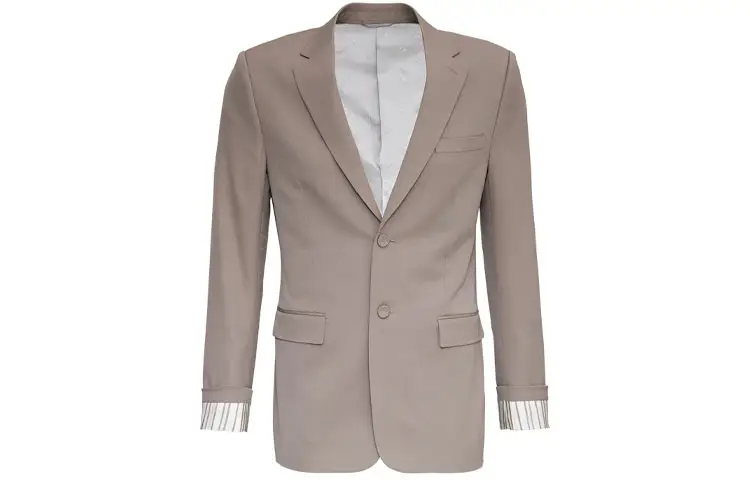 DIOR Quarterly New Products Business Suits Men's Light Umber Lapel Moderate Business Suit