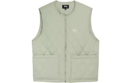 Stussy Diamond Quilted Vest