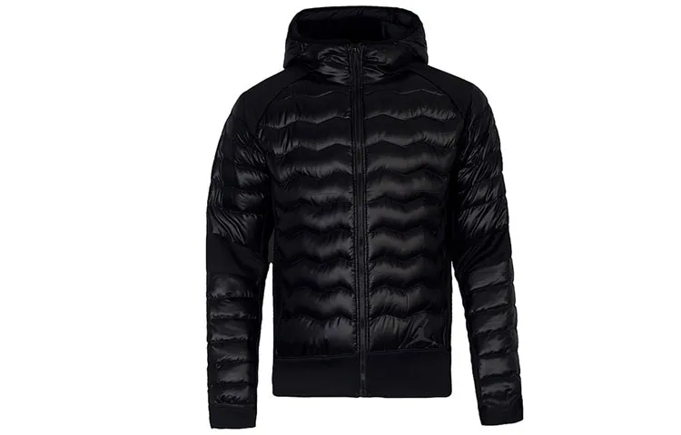 Jordan Air Jordan Down Jackets Men's Black Hooded Moderate Other
