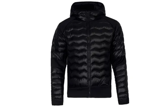 Jordan Air Jordan Down Jackets Men's Black Hooded Moderate Other