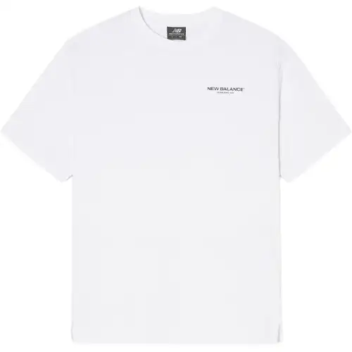 New Balance FROZENSEMI Over FIT T Shirt Men's White