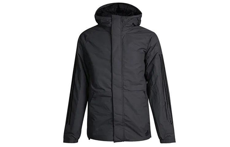 Adidas Puffer Jackets Men's Hooded (Non-detachable) Moderate Straight Fit
