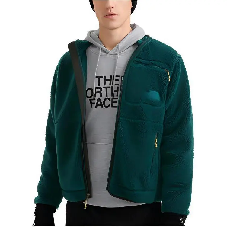 THE NORTH FACE Jackets Men's Green Stand Collar Moderate Other