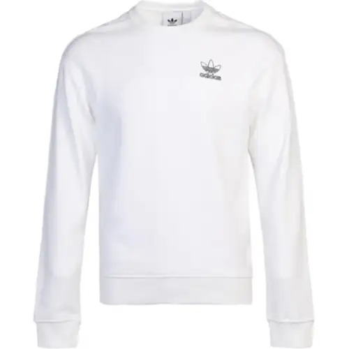 Adidas Originals GRAPHICS CREW Sweatshirt Men's White