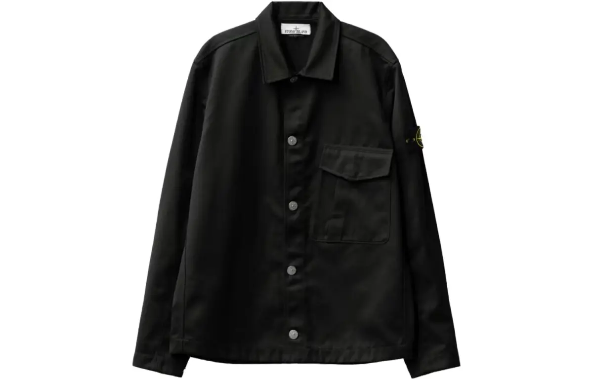 STONE ISLAND SS23 Jackets & Coats Men's Black