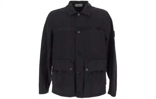 STONE ISLAND Buttoned Collared Jacket