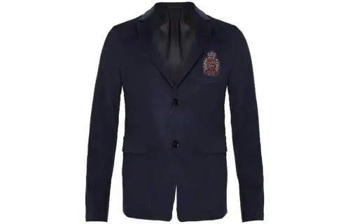 GUCCI Business Suit Coat Men's Navy Blue