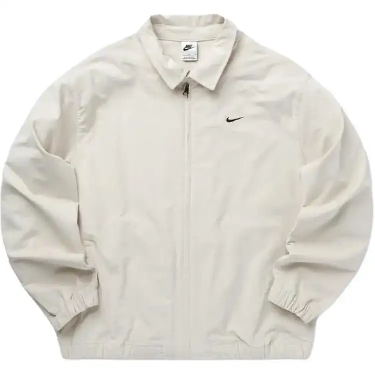 Nike Jackets Men's White Lapel Moderate