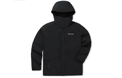 Columbia Waterproof, Windproof, Breathable, And Thermal Windbreaker Jacket Men's Black