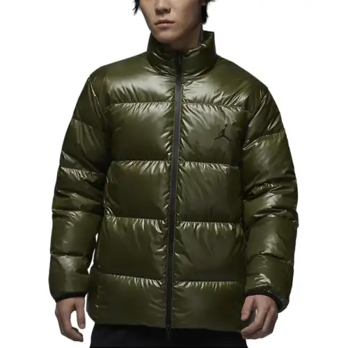 Jordan Down Jacket Men's Medium Olive Green/Black