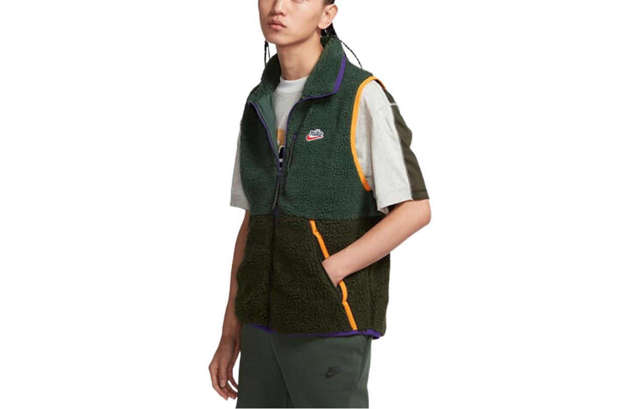 Мужской жилет Nike Fleece (зеленый)