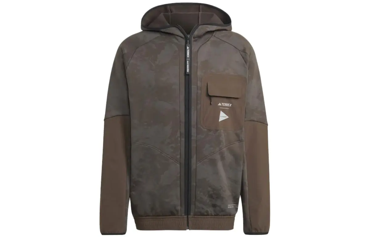 Adidas x And Wander Terrex hooded jacket