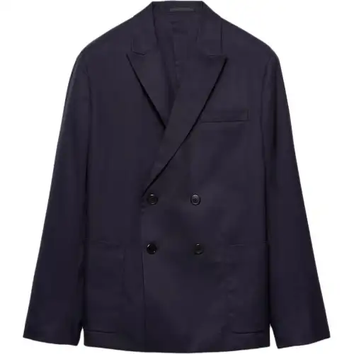 PRADA Double breasted Cotton Blazer
