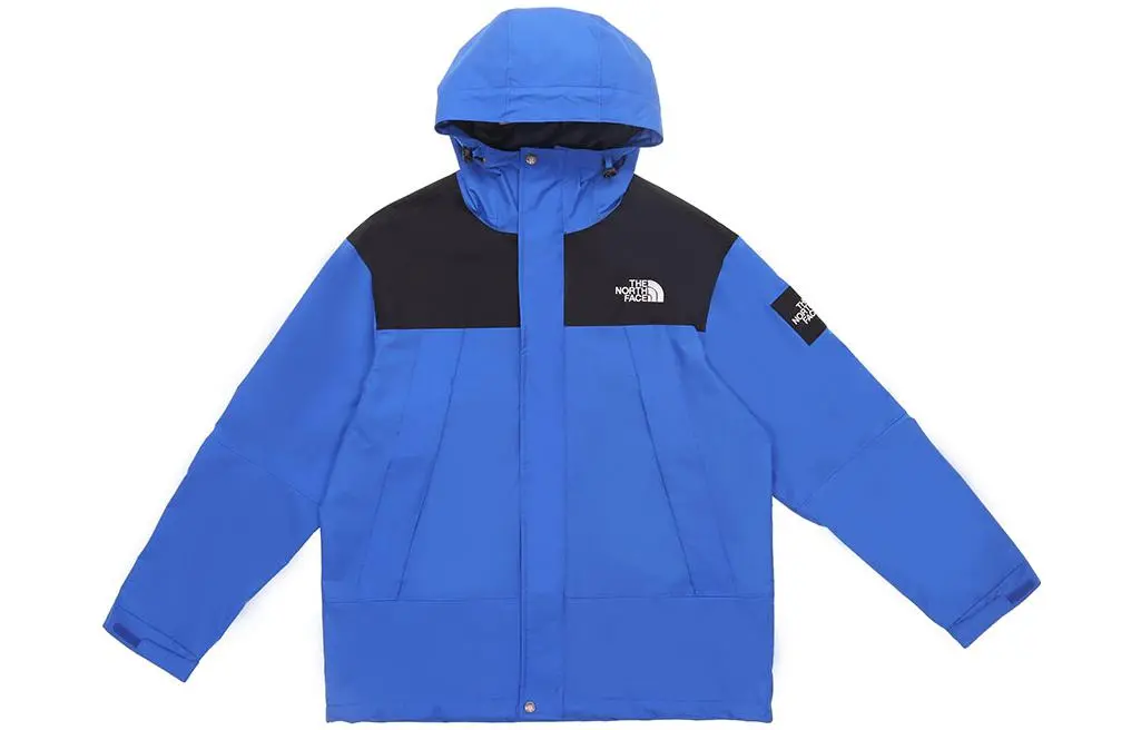 THE NORTH FACE Jackets Men's Blue Hooded Moderate Other