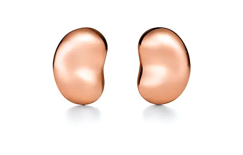TIFFANY & CO. Stud Earrings Unisex Rose Gold