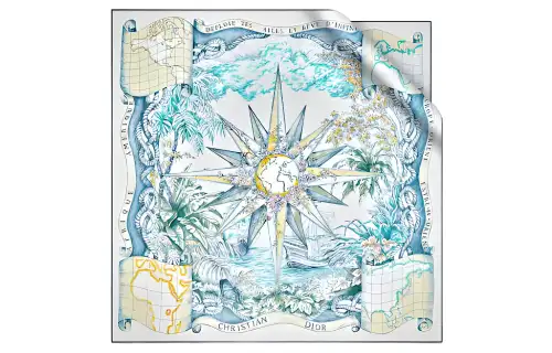 DIOR Scarves Women's Blue