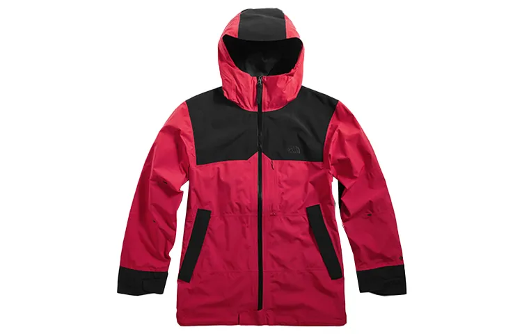 THE NORTH FACE Urban Exploration Outdoor Hiking Waterproof, Windproof, And Breathable Windbreaker Jacket Men's Red