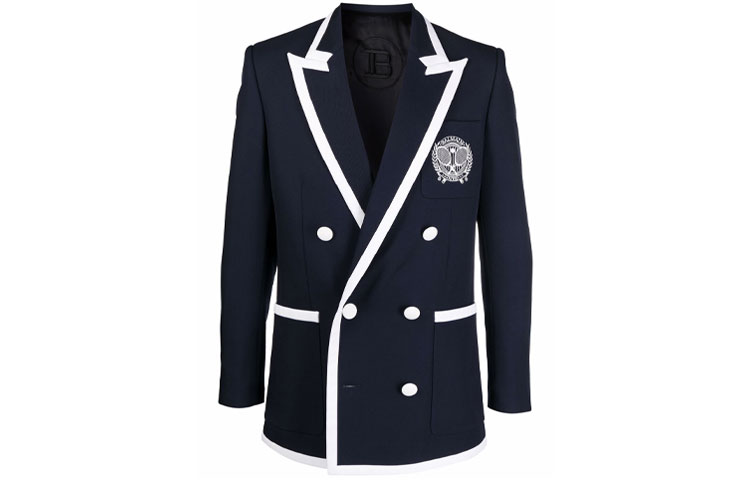 Мужская куртка BALMAIN (синяя)