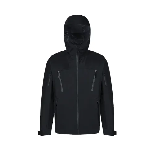FILA Jackets Men's Black Hooded Moderate Workwear