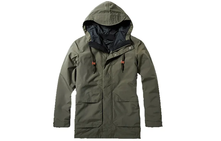 THE NORTH FACE Windbreaker Jackets Unisex Green Hooded Moderate