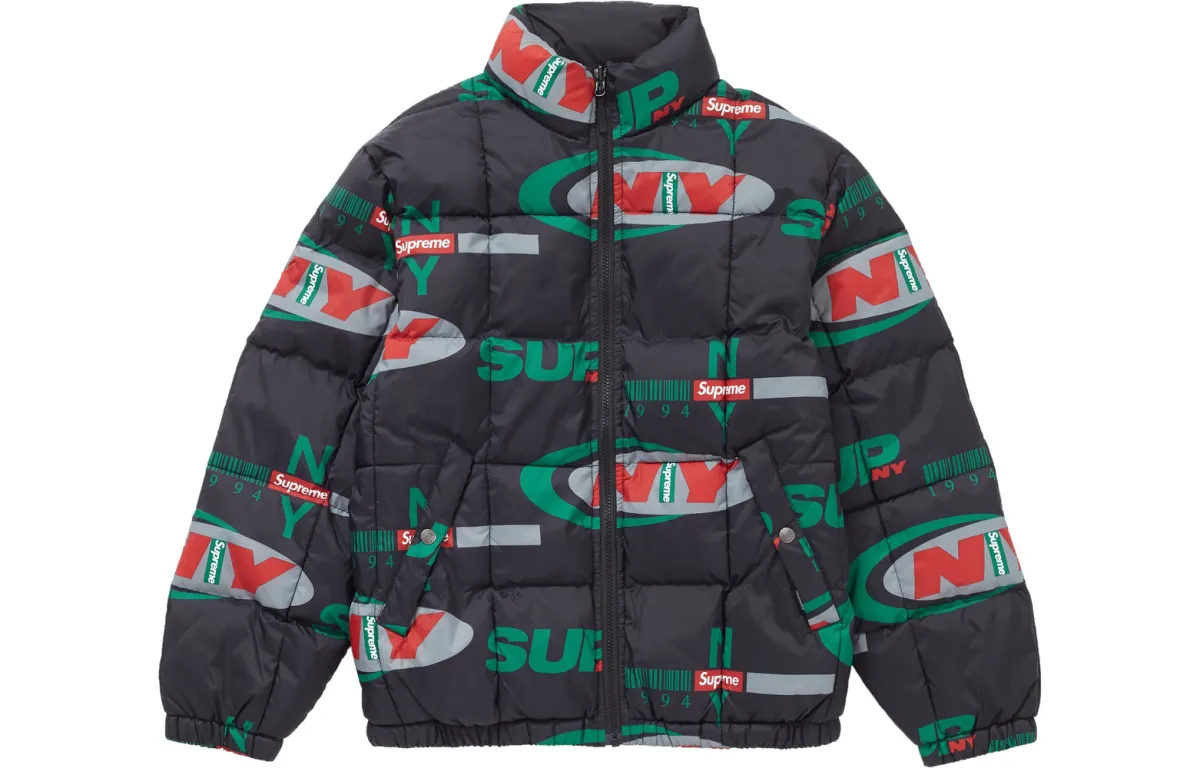 Supreme Ny Reversible Puffy Jacket